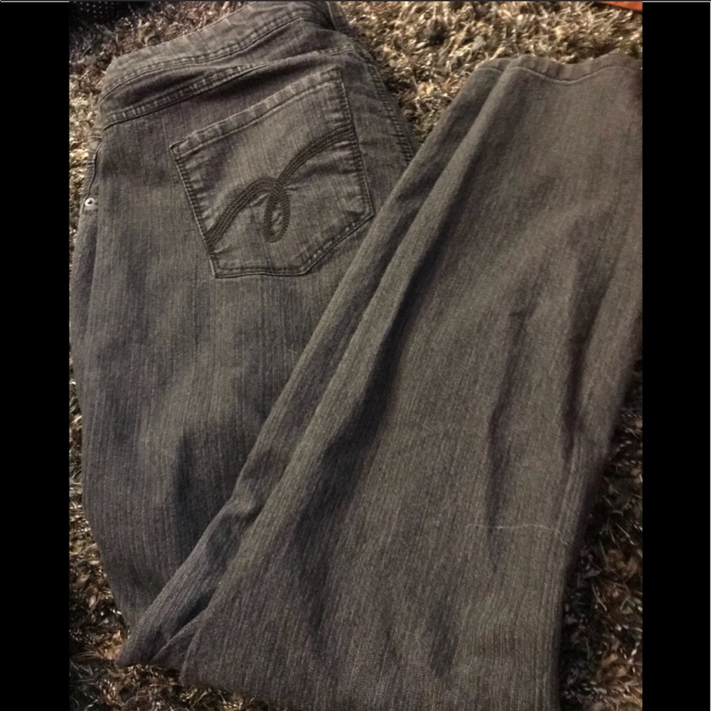 Simply Emma Black Faded Jeans